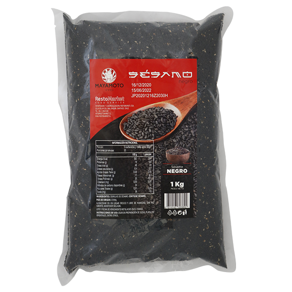 RestoMarket - SESAMO NEGRO MAYAMOTO 1 KG