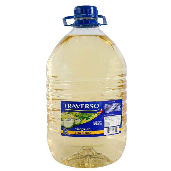RestoMarket - VINAGRE VINO BLANCO TRAVERSO BIDON 5 LT